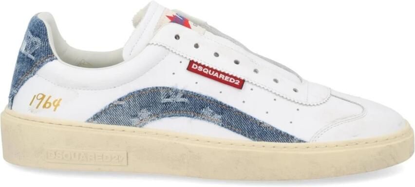 Dsquared2 Rider Low-Top Leren Sneakers