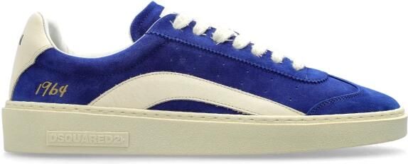 Dsquared2 Blauwe Crème Sneakers Fusion Stijl Comfort