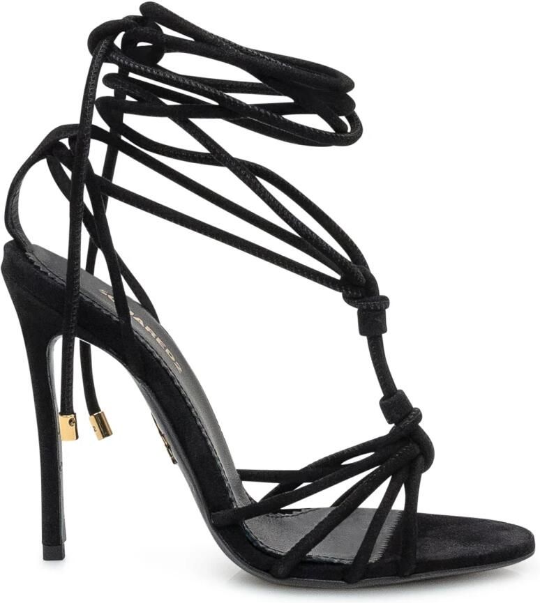 Dsquared2 Sandalen met veters en stilettohak