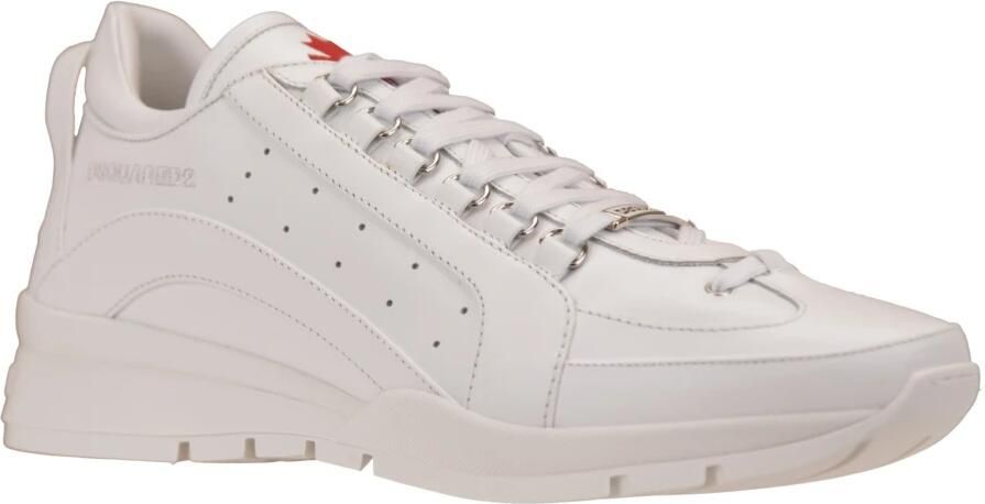 Dsquared2 Legendary sneaker van kalfsleer met suède details - Foto 2