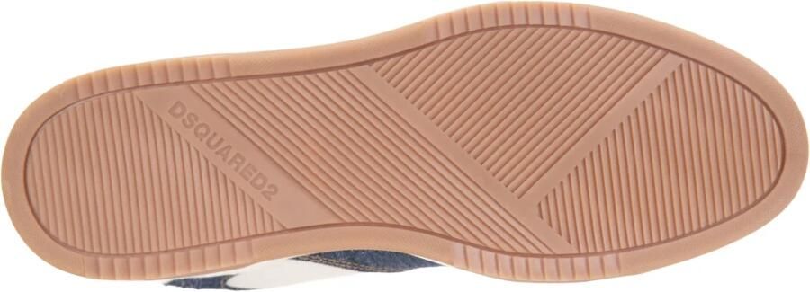 Dsquared2 Heren Spiker Sneaker Wit Jeans Multicolor - Foto 5