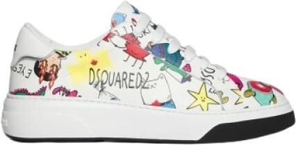 Dsquared2 Sneakers van Leer