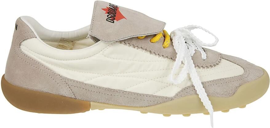 Dsquared2 Soccer Lace-Up Low Top Sneakers