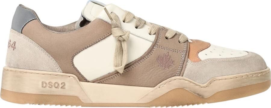 Dsquared2 Beige Sneakers met reliëflogo Multicolor Heren - Foto 3