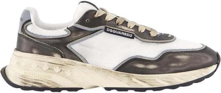 Dsquared2 Sprinter Sneaker Zwart Wit