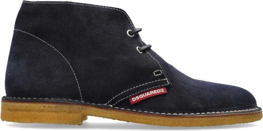 Dsquared2 Suede Enkellaarsjes