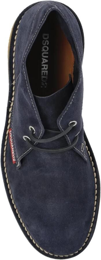 Dsquared2 Suede Enkellaarsjes - Foto 2