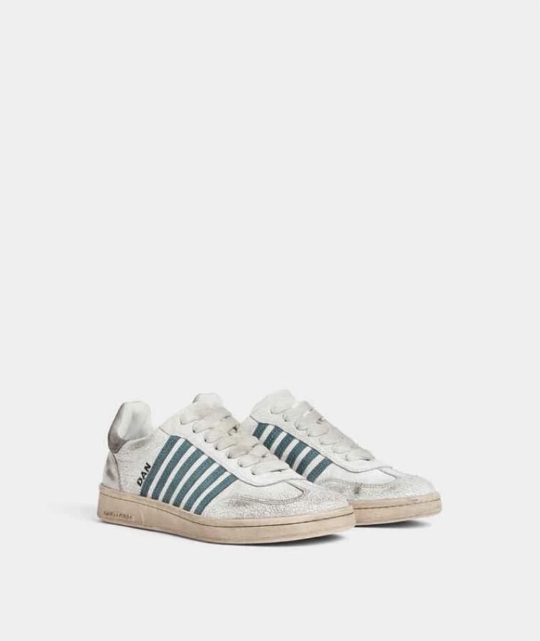 Dsquared2 Vintage Gestreepte Sneakers