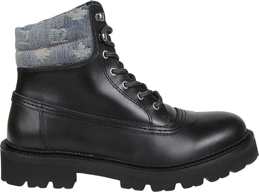 Dsquared2 Warm Up Monogramm Enkellaarzen