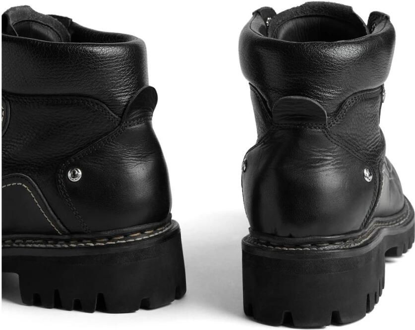 Dsquared2 Canadese leren enkellaarzen Zwart Heren - Foto 3