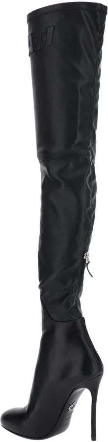 Dsquared2 Zwarte kniehoge laarzen Ducati sa werking