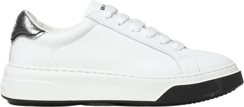 Dsquared2 Elegante en Modieuze Bumper Sneakers voor Vrouwen White Dames