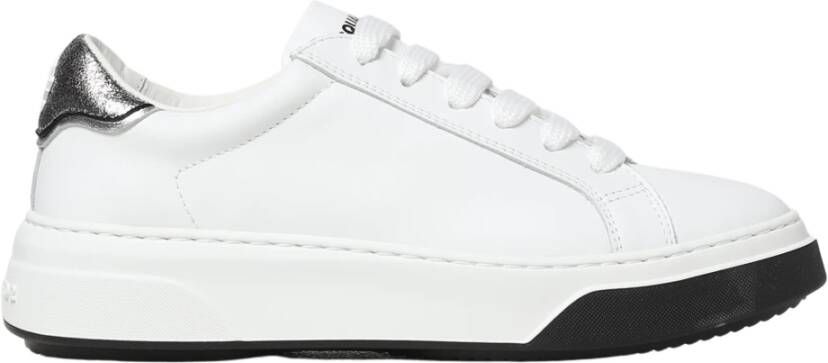 Dsquared2 Elegante en Modieuze Bumper Sneakers voor Vrouwen Wit Dames