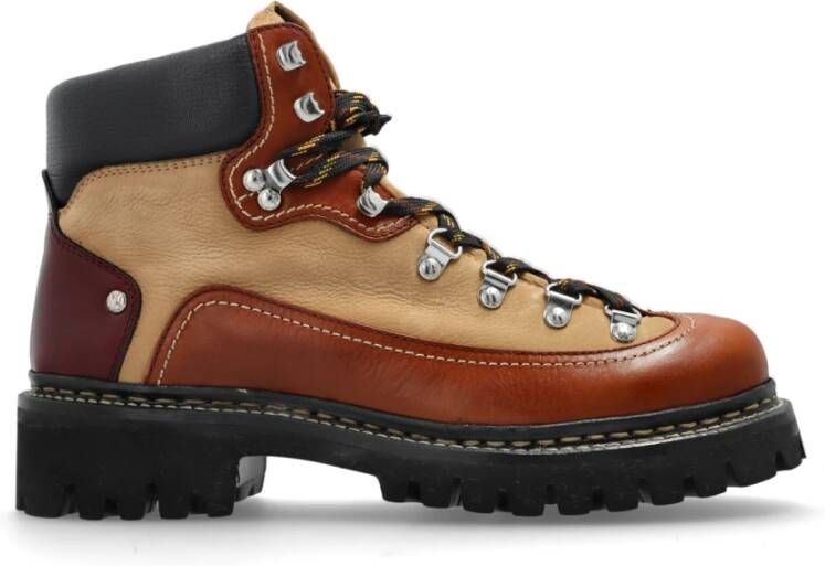 Dsquared2 Trekking Style Kalfsleren Laarzen