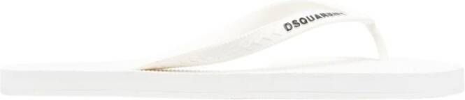 Dsquared2 Platte schoenen voor vrouwen White Heren