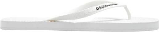 Dsquared2 Platte schoenen voor vrouwen White Heren
