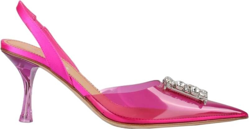 Dsquared2 Fuchsia Decolletes Regular Fit Geschikt voor alle temperaturen Andere vezels 100% Pink Dames