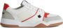 Dsquared2 Velour Bottalato Vitello Sneakers White Heren - Thumbnail 1