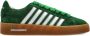 Dsquared2 Groene Suède Lage Sneakers - Thumbnail 1