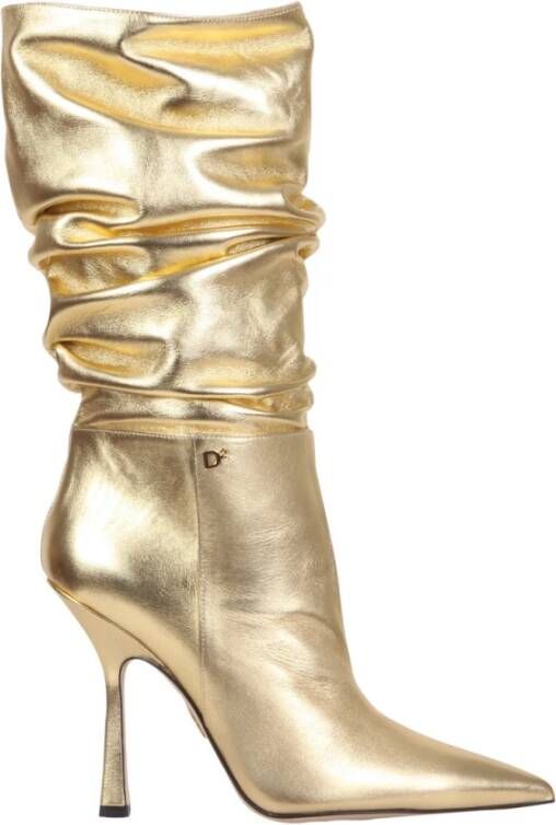 Dsquared2 Heeled Boots Yellow Dames