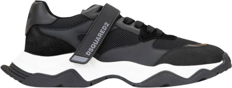 Dsquared2 Heren Veterschoenen met Klittenband