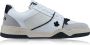 Dsquared2 Witte lage sneakers met driekleurige suède details Wit Heren - Thumbnail 6