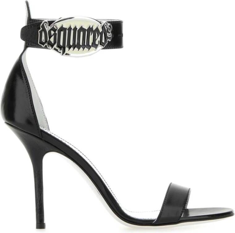 Dsquared2 High Heel Sandals Black Dames