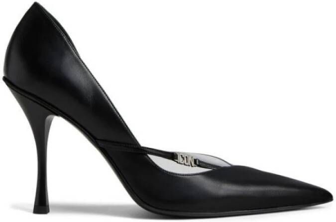Dsquared2 Leren stiletto pumps Zwart Dames