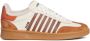 Dsquared2 Italiaanse leren sneakers met contrastdetails Multicolor Heren - Thumbnail 1