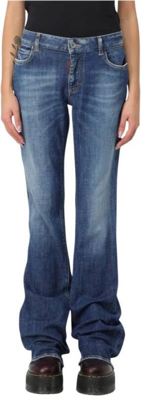 Dsquared2 Klassieke Blauwe Bootcut Jeans