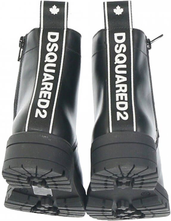 Dsquared2 Lace Up Ankle Boots Zwart Dames