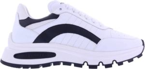 Dsquared2 Lace-Up Low Top Sneakers Wit Heren