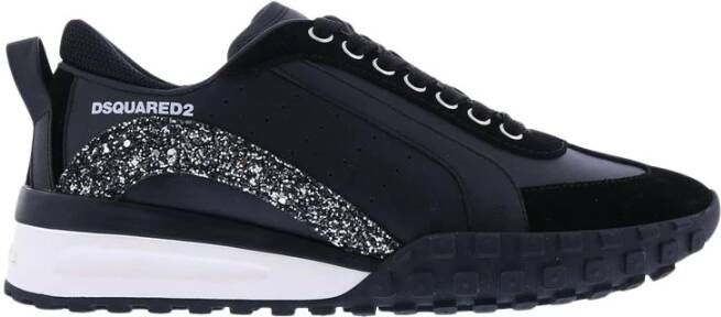 Dsquared2 Lage sneakers met vetersluiting