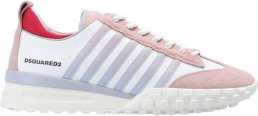 Dsquared2 Sneakers Stripes Legend Sneakers in poeder roze