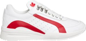 Dsquared2 Original Legend sneaker van leer met suède details