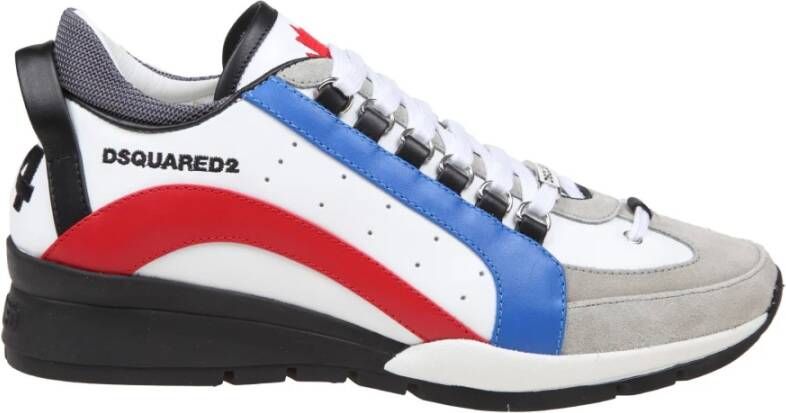 Dsquared2 Legende Sneakers Leer Suède Italië Multicolor Heren