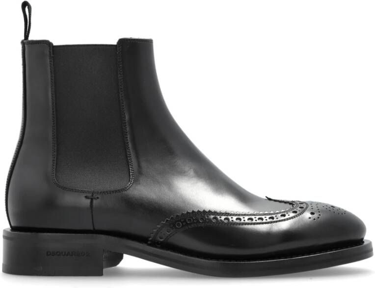 Dsquared2 Leren enkellaarzen