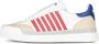Dsquared2 Witte Sneakers Multi-Panel Design Side Stripe Multicolor Heren - Thumbnail 9