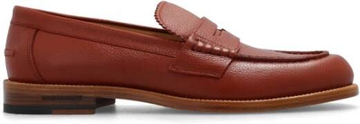 Dsquared2 Leren loafers Brown Heren