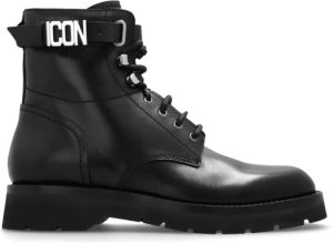 Dsquared2 Leren schoenen Zwart Heren