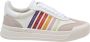 Dsquared2 Leren sneakers in crèmekleur met multicolor accenten White Dames - Thumbnail 1