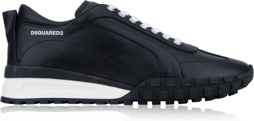 Dsquared2 Leren Sneakers met Veters en Suède