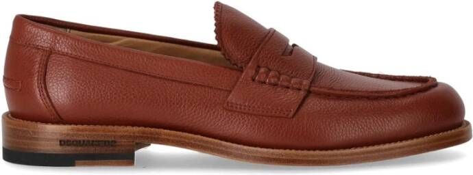Dsquared2 Loafers Brown Heren