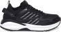 Dsquared2 Mesh Veterschoenen Zwart Wit Black Heren - Thumbnail 2