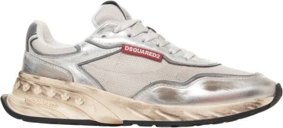 Dsquared2 Metallic Sneakers Urban Style - Foto 2