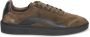 Dsquared2 Militair Groene Suède Sneakers - Thumbnail 1