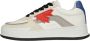 Dsquared2 Premium Leren Sneakers White Heren - Thumbnail 1