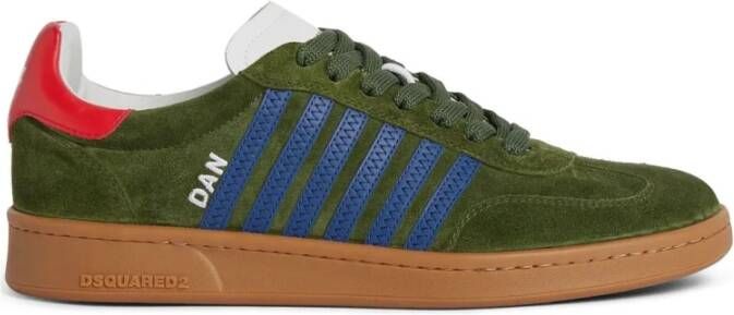 Dsquared2 Olive Blue Red Sneakers M2982