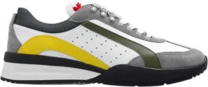 Dsquared2 Original Legend sneaker van leer met suède details