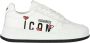 Dsquared2 Witte lage sneakers met logo print White Dames - Thumbnail 1